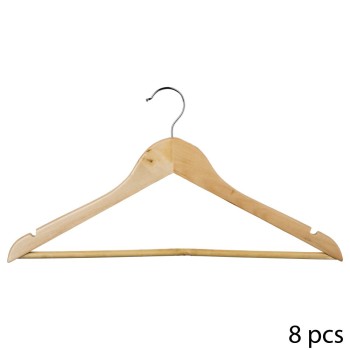 Set 8 umerașe Hang'Up Lemn