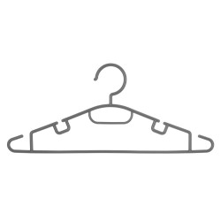 Set 10 umerase Hang'Up Negru