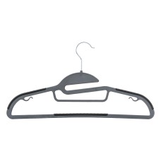Set 8 umerașe Hang'Up Antiderapante Gri