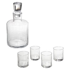 Set sticla si 4 pahare whisky