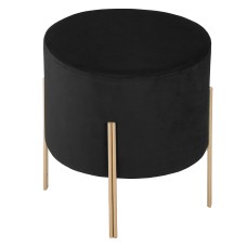 Taburet LIVING Negru