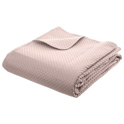 Set cuvertura cu doua huse de perna 240x260 cm Roz