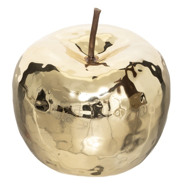 Figurina decorativa apple gold