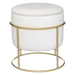 Taburet ivory