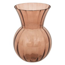 Vaza Alais Round Glass Terracotta