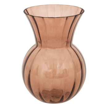 Vază Alais Round Glass Terracotta