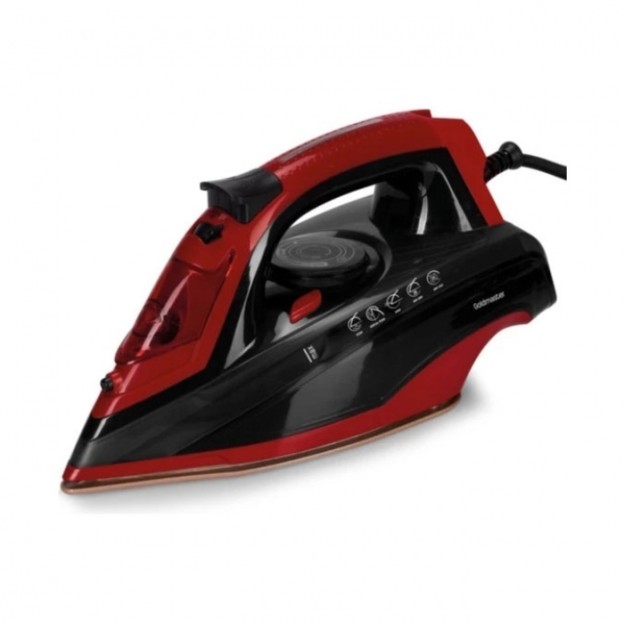 Fier de calcat Goldmaster, 2400W, jet vertical de aburi, sistem anticalcar, autocuratare, antipicurare, talpa acoperire nanoceramica