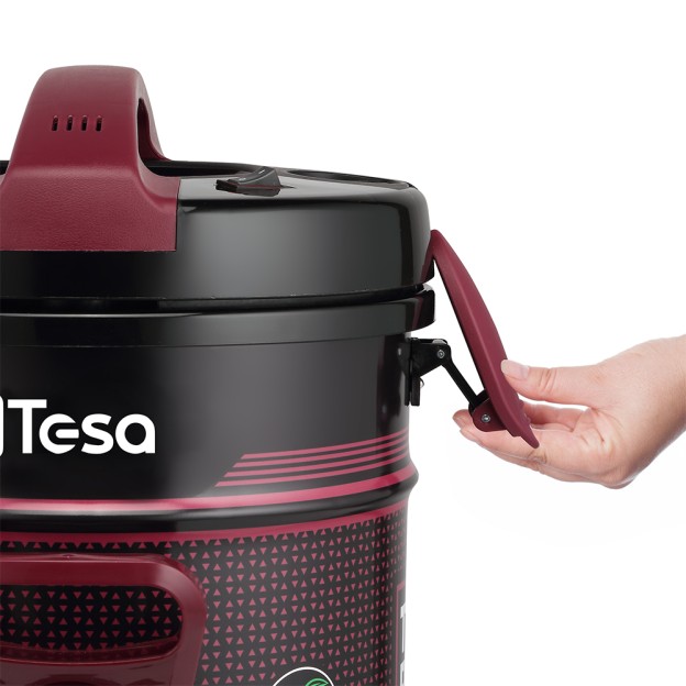 Aspirator TESA Turbo Power industrial TS-DRC 602 Burgundy, 21L,  2200 W