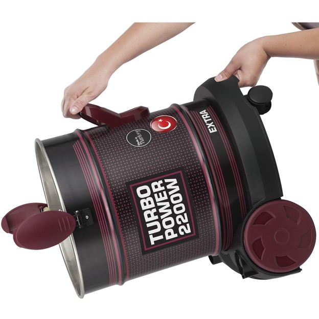 Aspirator TESA Turbo Power industrial TS-DRC 602 Burgundy, 21L,  2200 W