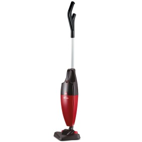 Aspirator vertical cu fir, fara sac, 1000W, rosu