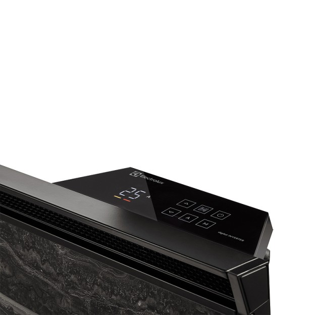 Convector electric de podea/perete, 1600W, tehnologie inverter, Wi-Fi si Bluetooth, afisaj digital, termostat electronic, protectie la supraincalzire, control parental, anti-inghet, functia geam deschis, BM-1600 3BI-W