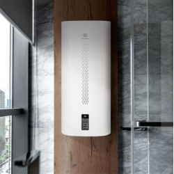 Boiler electric Electrolux 100L MXM WI-FI, Clasa C, 3 trepte de incalzire, termostat electronic, Bacteria Stop System, Supapă de suprapresiune,montare verticala/orizontala