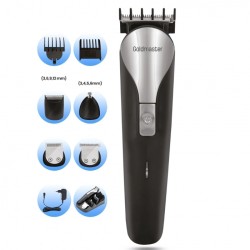 Masina de tuns si aparat de ras, Goldamaster GM-7141, multifunctional 4 in 1, tuns, ras, nazal, tuns barba si conturare, fara fir 2 ore functionare, incarcare rapida 2 h, 600 mAh