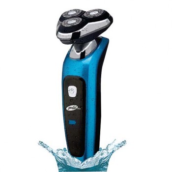 Aparat de ras/tuns, Goldmaster 7150, barbierit umed si uscat, durata baterie 45 minute, display digital, baterie li-ion reincarcabila, rezistent la apa sistem de blocare