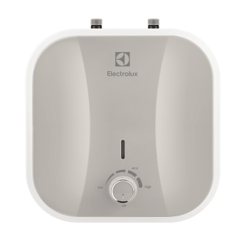 Boiler electric Electrolux 15L, Clasa B, 2500W,alimentare sus, termostat mecanic, clasa de rezistenta IPX4, protectie la supraincalzire, supapa de siguranta a presiunii, montare pe verticala, elemente de fixare incluse, alb-bej, model 15 Q U
