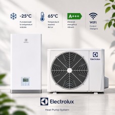 Pompa de caldura 16kW Electrolux, pentru incalzire si racire, 210 mp, A+++ Wi-Fi, alimentare trifazat 380V, R32, model EMHP-16Y/N81