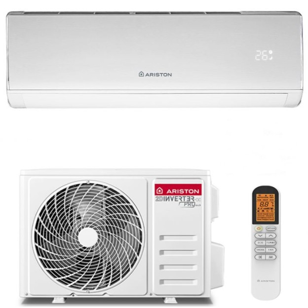 Aer conditionat ARISTON KIOS 25, inverter, 9000 BTU , WiFi incorporat.