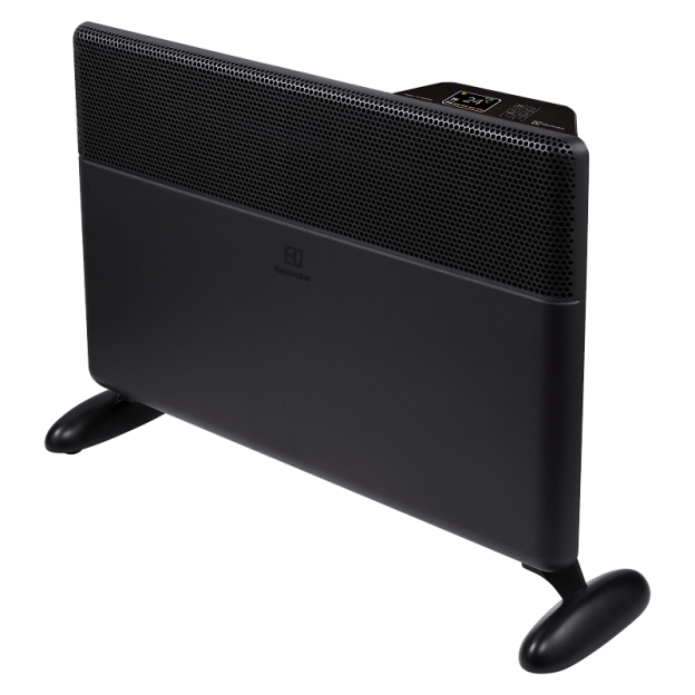 Convector electric de podea/perete Electrolux ECH/AT-2003 3AI, 2000 W, Display LED color, Termostat electronic, Control parental, Control Wi-Fi, Clasa protectie IP 24, Protectie la supraincalzire, Negru
