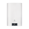 Boiler electric Electrolux 80L Fmx DL , Clasa C, 2000W, 3 trepte de incalzire, termostat electronic, indicatie de pornire, IPX4, protectie la supraincalzire, supapa siguranta presiune, montare verticala/orizontala, elemente fixare incluse, alb