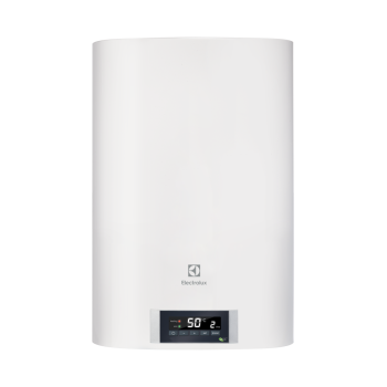 Boiler electric Electrolux 80L Fmx DL , Clasa C, 2000W, 3 trepte de incalzire, termostat electronic, indicatie de pornire, IPX4, protectie la supraincalzire, supapa siguranta presiune, montare verticala/orizontala, elemente fixare incluse, alb