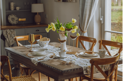 9 idei simple de decor pentru masa festivă