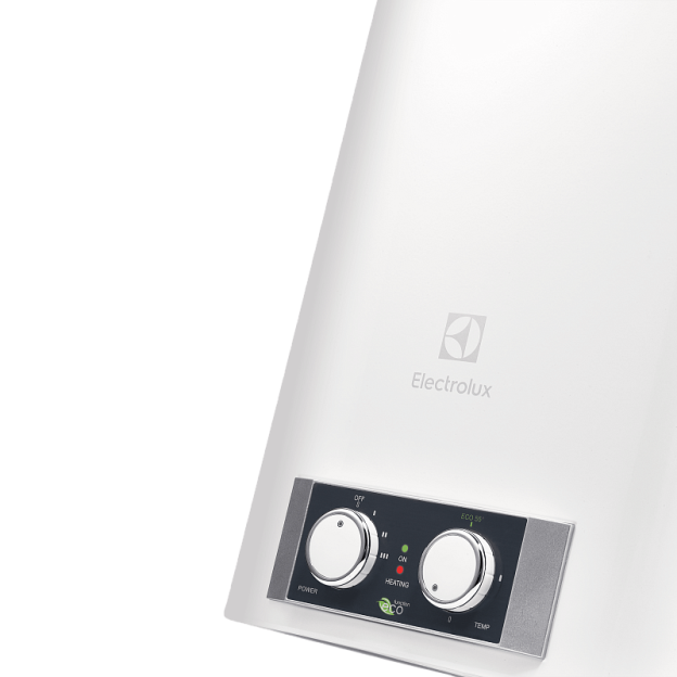 Boiler electric Electrolux 50L Fmx, Clasa C, 2000W, 3 trepte de incalzire, termostat mecanic, indicatie de pornire, IPX4, protectie la supraincalzire, supapa siguranta presiune, montare verticala/orizontala, elemente fixare incluse, alb