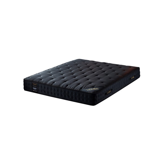 Saltea, ortopedica, Homevs, model Inteso, 200x150x25 cm, arcuri impachetate individual, 12 straturi, tehnologie Gel Memory Foam, materiale de inalta calitate - tesatura tricotata, spuma gel cu memorie 