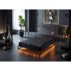 Saltea, ortopedica, Homevs, model Inteso, 200x120x25 cm, arcuri impachetate individual, 12 straturi, tehnologie Gel Memory Foam, materiale de inalta calitate - tesatura tricotata, spuma gel cu memorie, ferma