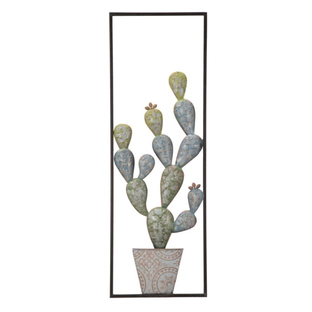 DECORATIE PERETE CACTUS-CADRE -A- CM 31X2,5X90 
