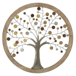 PANOU DE PERETE CU OGLINDĂ ALBERO DELLA VITA CM Ø 61X1,8