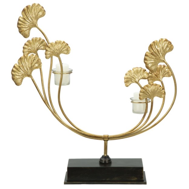 SUPORT LUMANARE GLAM IRIS CM 50X12X55 