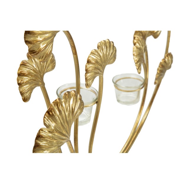 SUPORT LUMANARE GLAM IRIS CM 50X12X55 