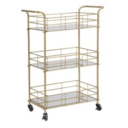 CARUCIOR PENTRU SERVIRE GLAM RET. CM 60X30,5X80