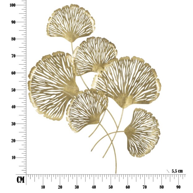 DECORATIE PERETE IRIS VERTICALE CM 78X5,5X101 