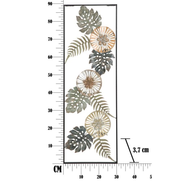 DECOR DE PERETE ȘI -B- CM 30,5X2,5X88,5 