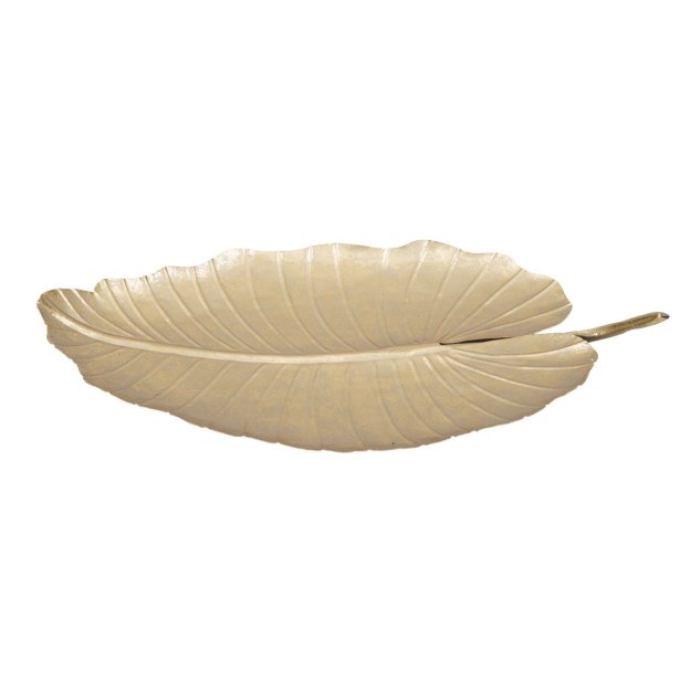 DECOR LEAF GLAM -A- CM 23X2X35,5 