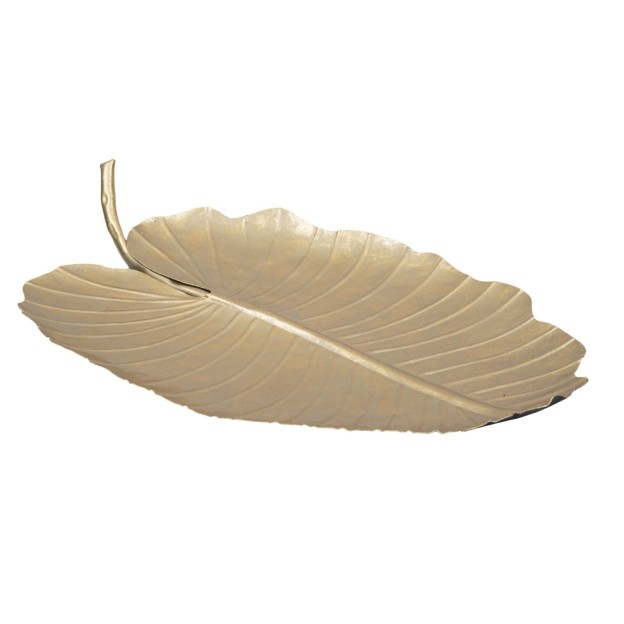 DECOR LEAF GLAM -A- CM 23X2X35,5 