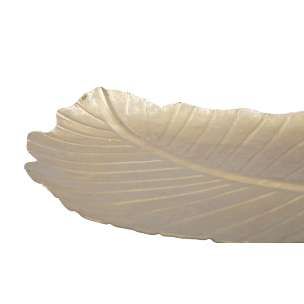 DECOR LEAF GLAM -A- CM 23X2X35,5 