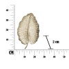 DECOR LEAF GLAM -A- CM 23X2X35,5 