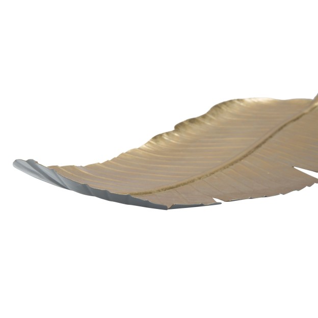PLATOU DECORATIV LEAF GLAM -B-CM 18X2X55 