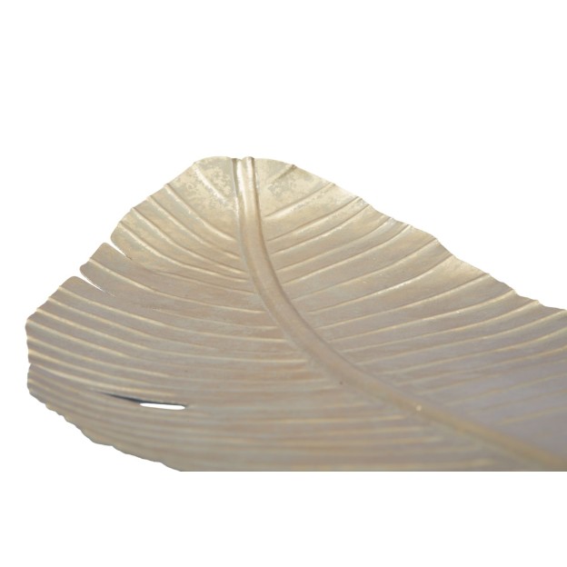 PLATOU DECORATIV LEAF GLAM -B-CM 18X2X55 