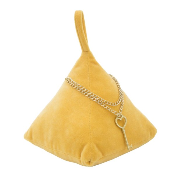 OPRITOR UȘĂ TRIANGUL PORTOCALIU CM 14X14X20