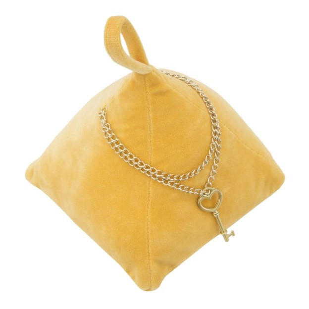 OPRITOR UȘĂ TRIANGUL PORTOCALIU CM 14X14X20