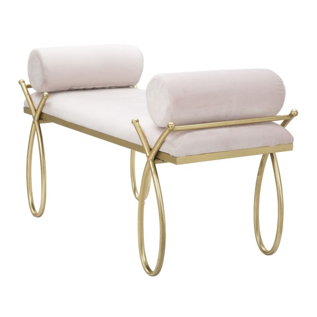 BANCĂ PANGILĂ ROZ CM 112,5X49X53