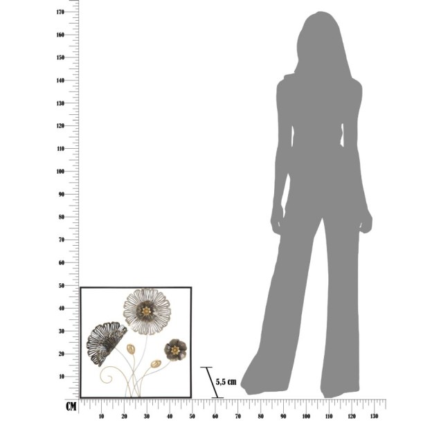PĂTRAT FIER CM 50X5,5X50