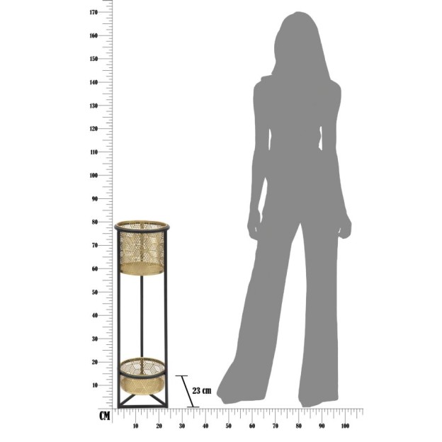 SUPORT GHIVECI FLORI DOPPIO 23X80 