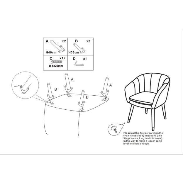 FOTOLIU PARIS VERDE/AURIU 62X58X78