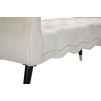 PANCHETTA PARIS CREMA/GOLD CM 120X40X60