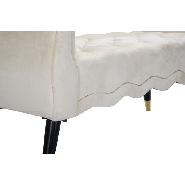 PANCHETTA PARIS CREMA/GOLD CM 120X40X60