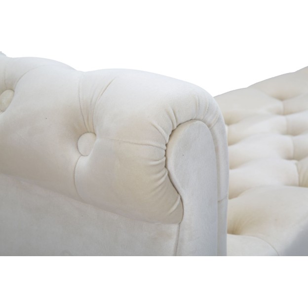 PANCHETTA PARIS CREMA/GOLD CM 120X40X60